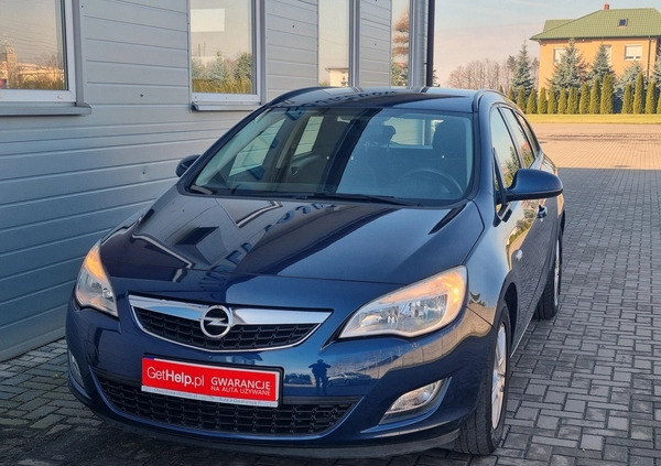 Opel Astra cena 22900 przebieg: 162000, rok produkcji 2012 z Kutno małe 352